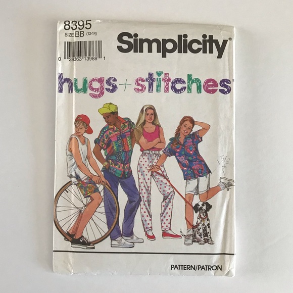 Simplicity Other - 🧵3for12🧵 VTG Simplicity Pattern 8395 Boy’s Girl’s Pants Shorts Tank Top Shirt